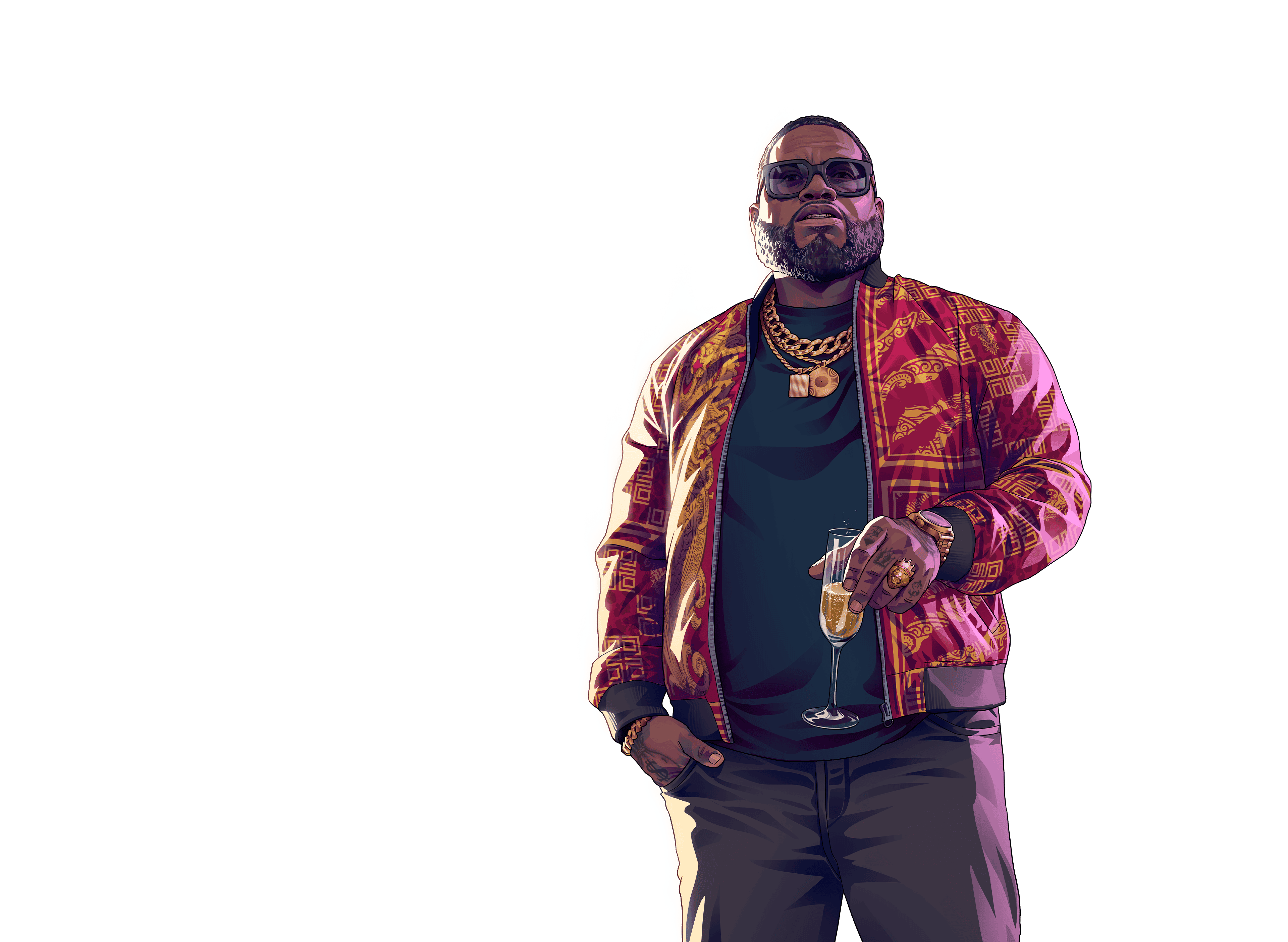 Boobie Ike — official Rockstar Games artwork